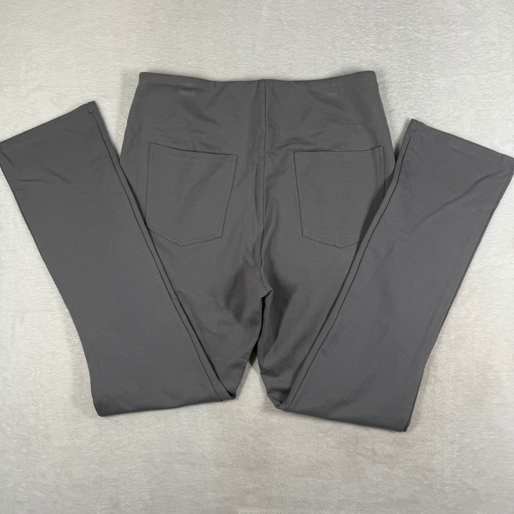 Halara Womens Charcoal Grey Flare Leg High Rise Yoga Pants Size M 7/8 630984